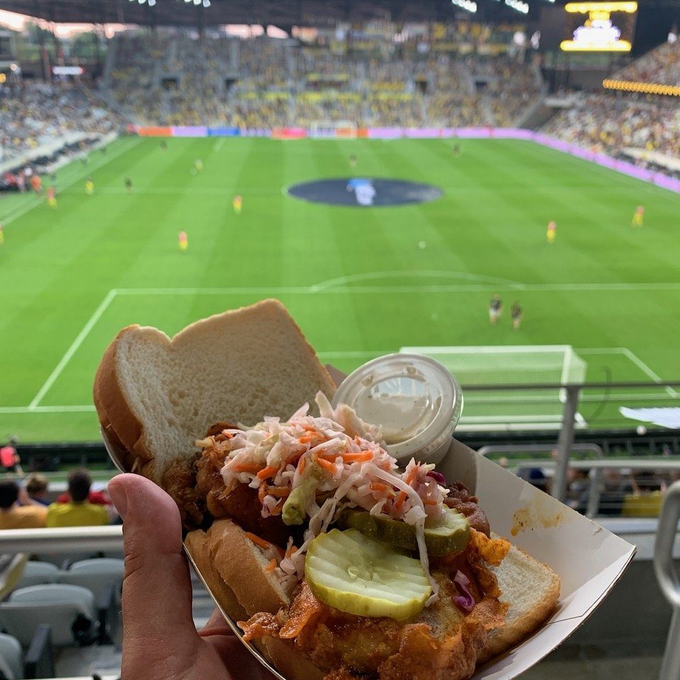 hot chicken at the crew